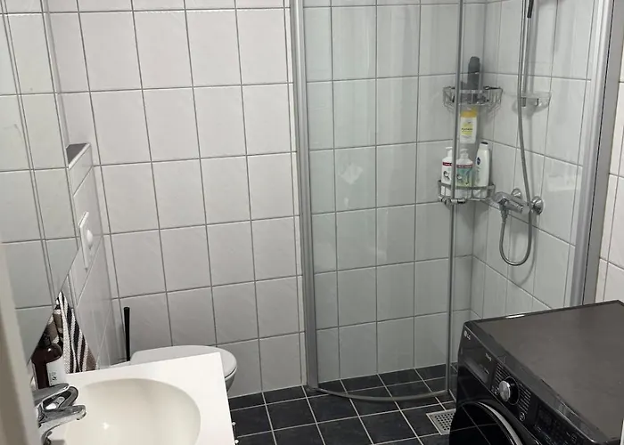 Lägenhet Bright And Modern Center